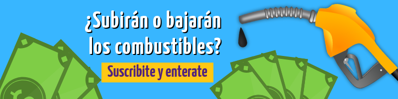como saber si baja o sube la gasolina